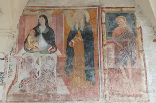 Madonna col Bambino e Sant'Antonio - Pieve di Santa Maria in Bredolo a MondovìFrazione Breolungi