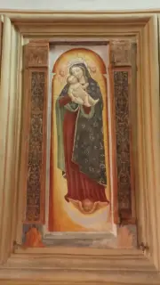 Madonna col Bambino - Pieve di Santa Maria in Bredolo a MondovìFrazione Breolungi