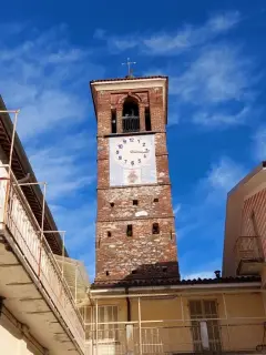 Campanile - Pieve di Santa Maria in Bredolo a MondovìFrazione Breolungi