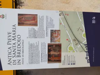 Pannello illustrativo - Pieve di Santa Maria in Bredolo a MondovìFrazione Breolungi