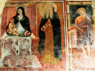 Madonna con Sant'Antonio - Pieve di Santa Maria in Bredolo a MondovìFrazione Breolungi