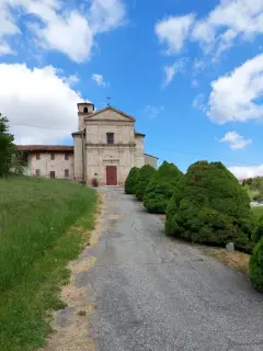 Facciata - Chiesa Cimiteriale di Santa Maria della Valle a Moncestino