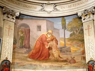 Parabola figlio prodigo - Parrocchiale di San Biagio a Doues