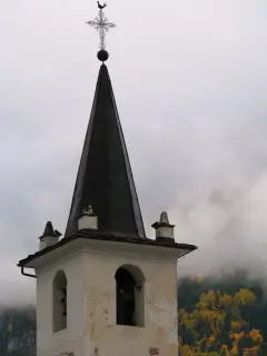 Guglia del campanile - Parrocchiale di San Biagio a Doues