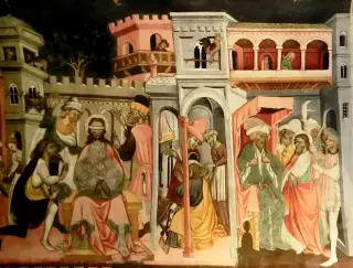 Affreschi - Chiesa di Santa Maria al Castello a Manta