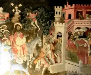 Affreschi - Chiesa di Santa Maria al Castello a Manta