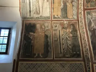 Vita di Maria Maddalena Affreschi - Chiesa o Cappella di Sainte-Marie Madeleine de Villa a GressanFrazione La Madeleine