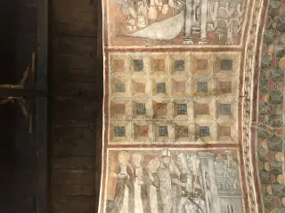 Vita di Maria Maddalena Affreschi - Chiesa o Cappella di Sainte-Marie Madeleine de Villa a GressanFrazione La Madeleine