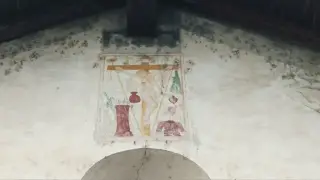Crocifissione - Chiesa di Saint-Jean de Chevrot a GressanFrazione Chevrot