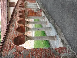 Vista - Chiostro dei Canonici della Catterale a Ivrea