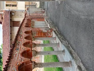 Vista - Chiostro dei Canonici della Catterale a Ivrea