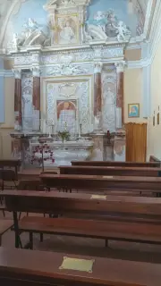 Interno - Cappella delle Sette Vie o Natività di Maria Vergine a Monforte d'Alba