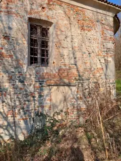 Porta tamponata - Chiesa di San Giacomo in Carpeneto a Caravino