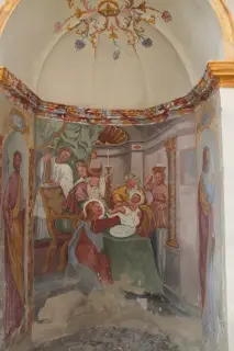 Affreschi - Parrocchiale di San Giacomo Maggiore a Issime