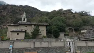 Vista - Chiesa di Saint-Solutor a Issogne