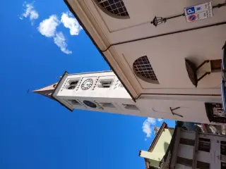 Campanile - Parrocchiale di San Cassiano e San Tommaso di Canterbury a La Salle