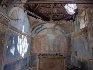 Interno - Cappella di San Desiderio a Cinzano
