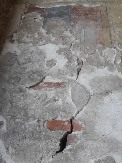 Affresco del portico - Chiesa di San Pietro a Crescentino