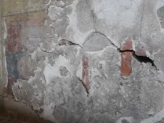 Affresco del portico - Chiesa di San Pietro a Crescentino