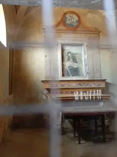 Affresco nella cappella laterale - Chiesa di San Pietro a Crescentino