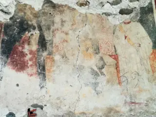 Affreschi abside - Oratorio di San Bernardo a Romagnano Sesia