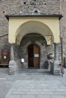 Portico - Parrocchiale della Vergine Assunta a Morgex