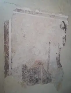 Tracce di affreschi - Chiesa della Madonna della Neve o San Pietro a CureggioFrazione Marzalesco
