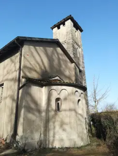 Abside - Chiesa della Madonna della Neve o San Pietro a CureggioFrazione Marzalesco