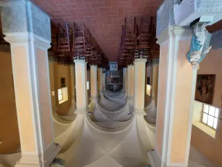 Interno - Cappella o Santuario di Madonna Lunga o Vergine Assunta a Montanera