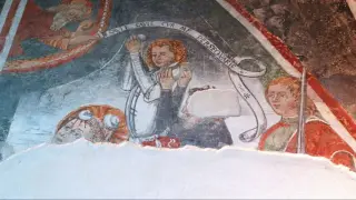 Affreschi - Ex Oratorio di San Martino a CasalinoFrazione Ponzana