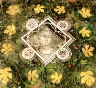 Affresco - Cappella del Castello a Saliceto