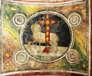 Affresco - Cappella del Castello a Saliceto