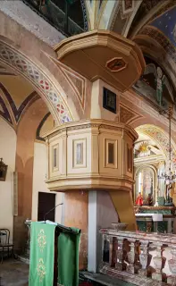 Pulpito - Chiesa di San Martino a CaltignagaFrazione Morghengo