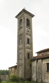 Campanile - Chiesa di San Martino a CaltignagaFrazione Morghengo