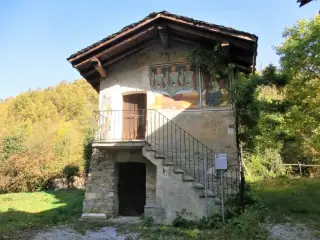 Vista - Ospizio della Trinità a Valgrana