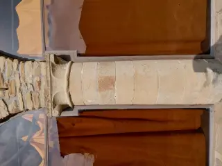 Colonna con capitello - Chiesa di Sant'Antonio Abate a Cavatore