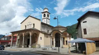 Vista - Parrocchiale di Sant'Antonio Abate a Quarona