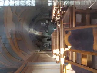 Interno dalla finestrella - Cappella di San Grato a Pavone Canavese