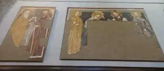 Affreschi staccati - Basilica Antica  Sacello Eusebiano a BiellaFrazione Oropa