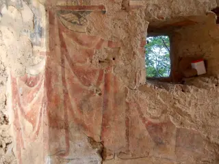 Velario - Cappella di San Brizio a BuscaFrazione Morra San Giovanni