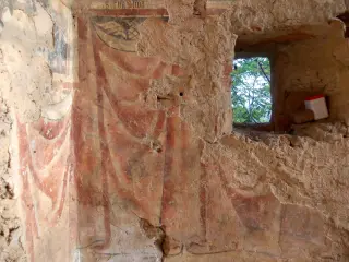 Velario - Cappella di San Brizio a BuscaFrazione Morra San Giovanni