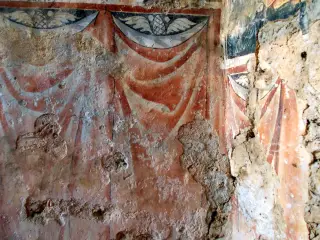 Velario - Cappella di San Brizio a BuscaFrazione Morra San Giovanni