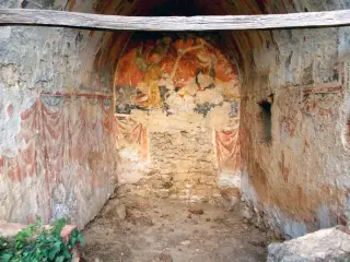 Affreschi - Cappella di San Brizio a BuscaFrazione Morra San Giovanni