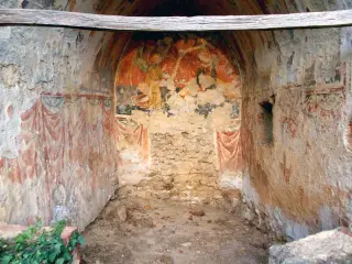 Affreschi - Cappella di San Brizio a BuscaFrazione Morra San Giovanni