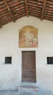 Affresco - Cappella dei Santi Pietro e Paolo a MondovìFrazione Carassone