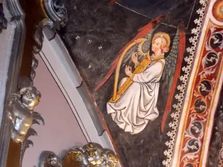 Angelo musicante - Parocchiale di San Quintino a MondovìFrazione San Quintino