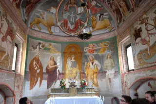 Madonna col Bambino e Santi - Chiesa di Santa Maria delle Grazie a Vicolungo