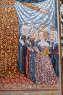 Madonna delle Grazie Dettaglio - Chiesa di Santa Maria delle Grazie a Vicolungo