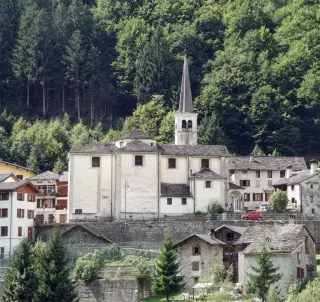 Vista - Parrocchiale di San Giacomo a Alto Sermenza