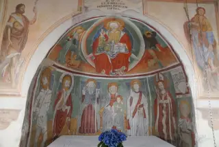 Catino Absidale - Oratorio di San Bernardo a ScopelloFrazione Ordarino